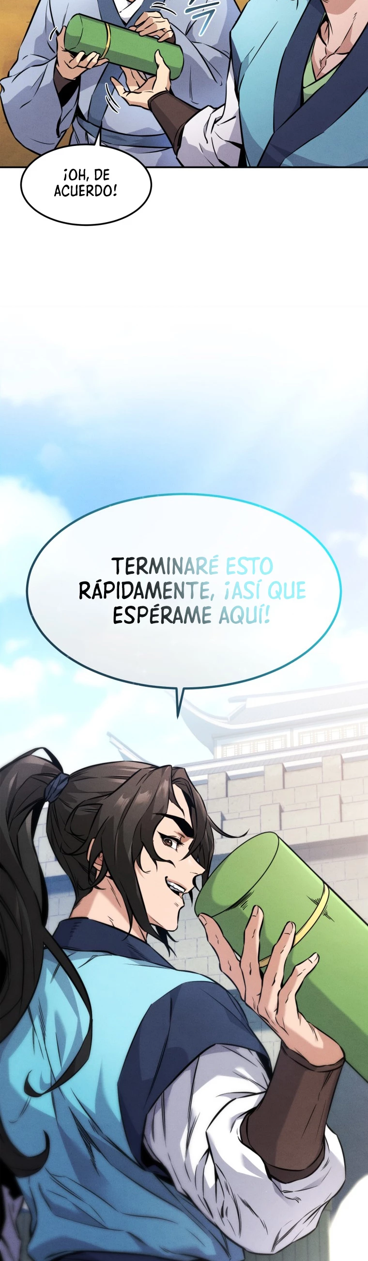 El Guerrero Escolta Reencarnado capítulo 3, página 51