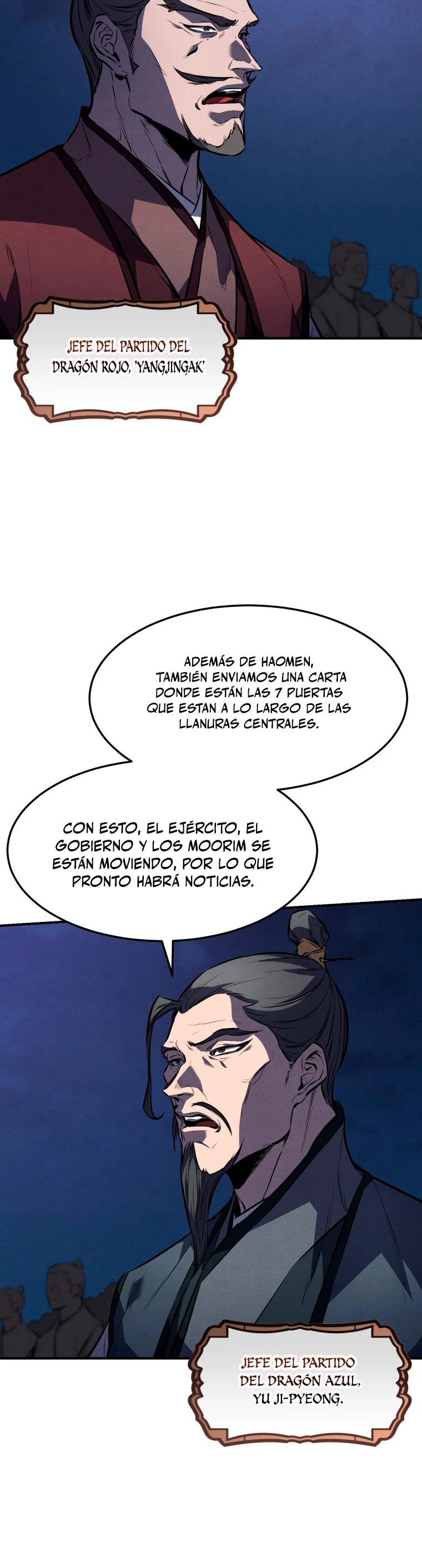 El Guerrero Escolta Reencarnado capítulo 32, página 33
