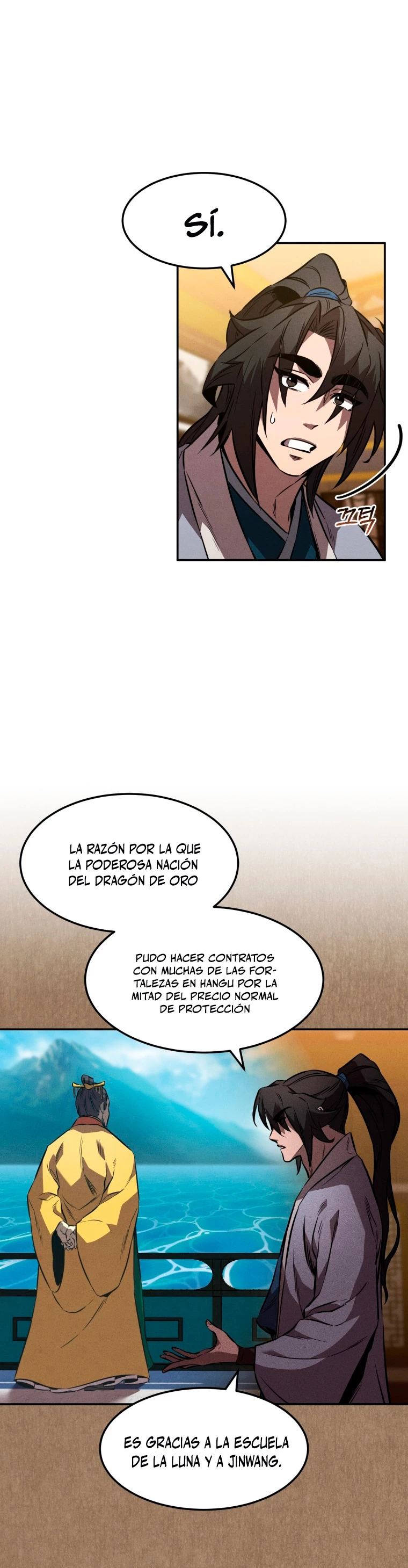 El Guerrero Escolta Reencarnado capítulo 40, página 9