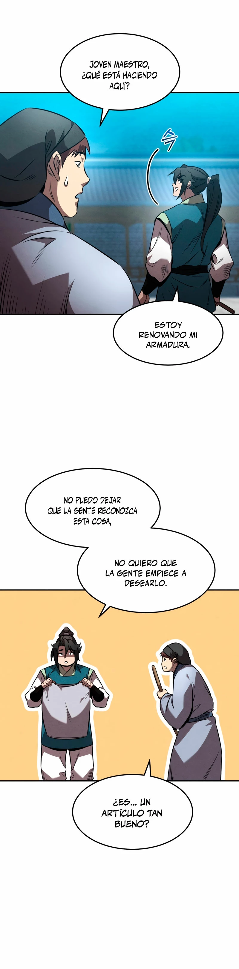 El Guerrero Escolta Reencarnado capítulo 46, página 20