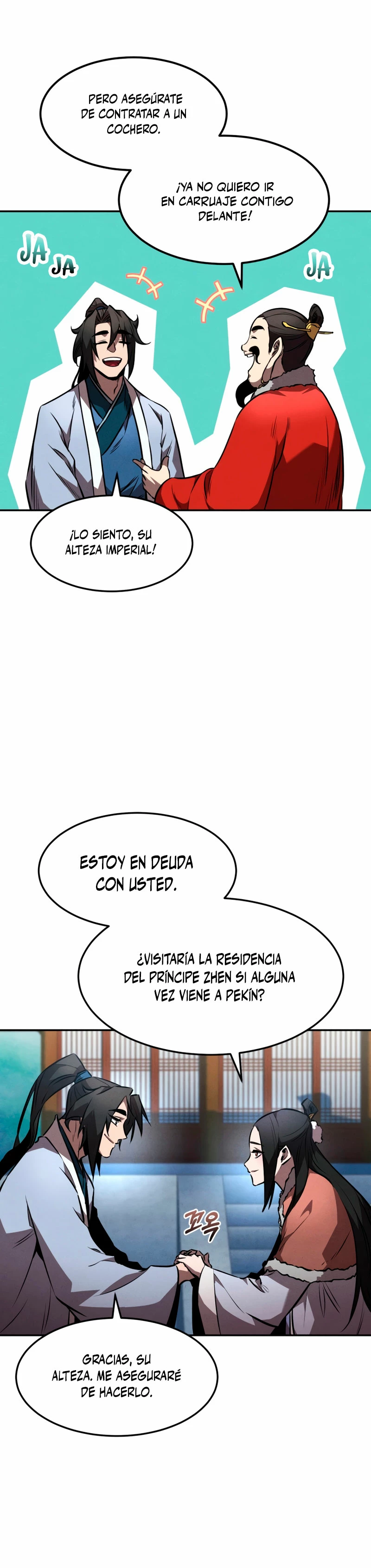 El Guerrero Escolta Reencarnado capítulo 53, página 15