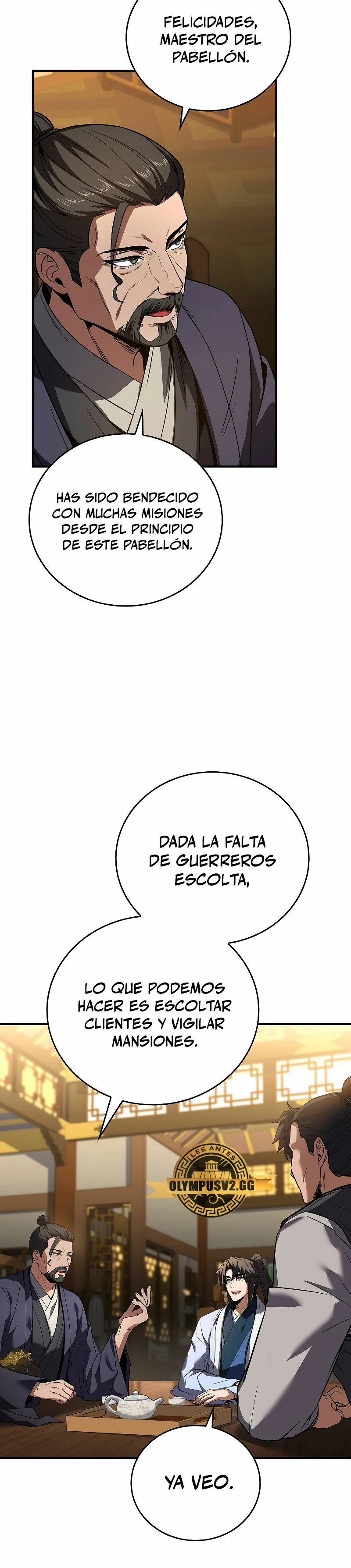 El Guerrero Escolta Reencarnado capítulo 55, página 4