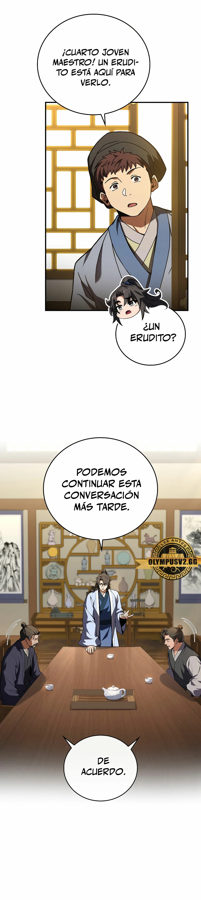El Guerrero Escolta Reencarnado capítulo 55, página 10