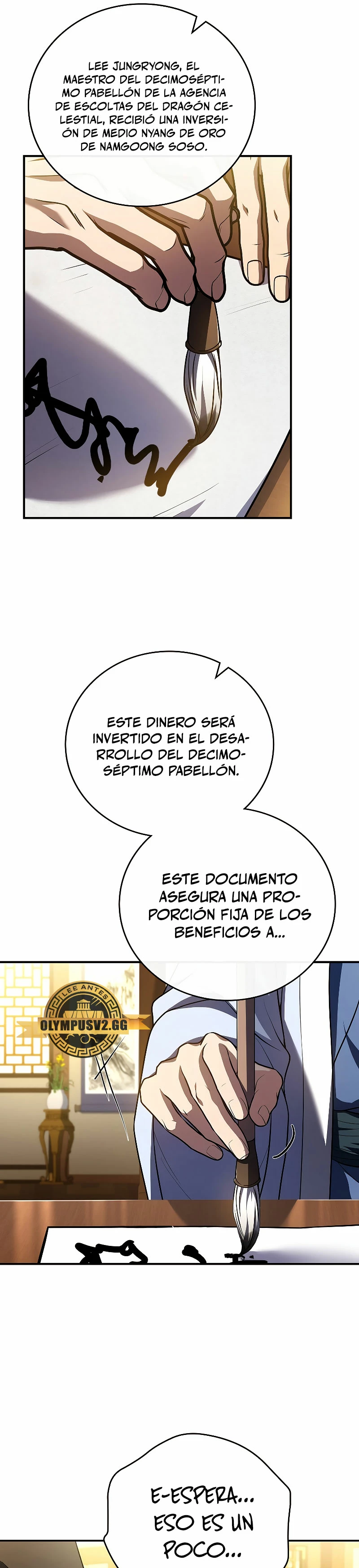 El Guerrero Escolta Reencarnado capítulo 55, página 23