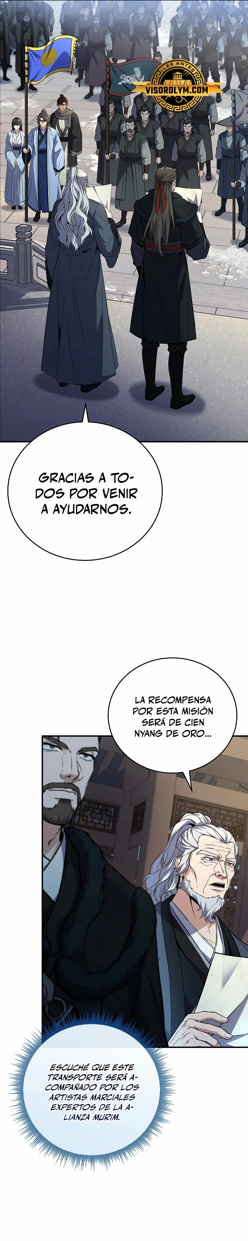 El Guerrero Escolta Reencarnado capítulo 62, página 28