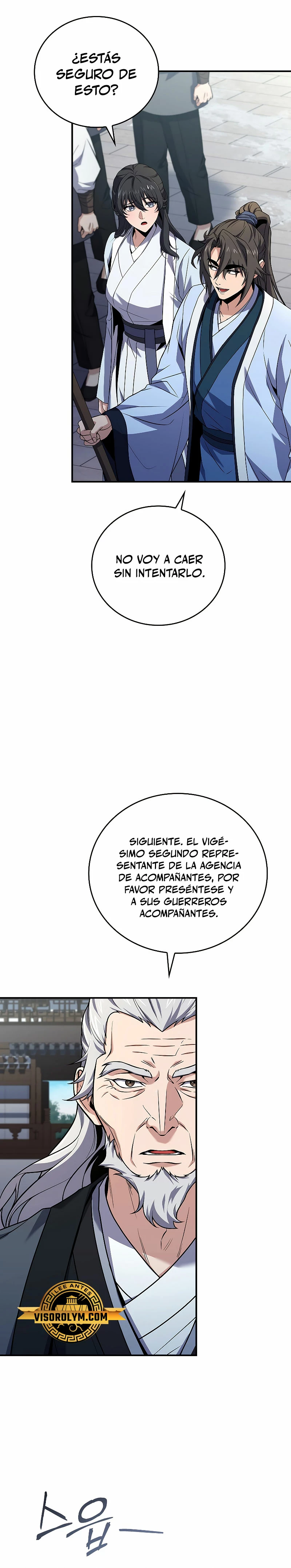 El Guerrero Escolta Reencarnado capítulo 62, página 40