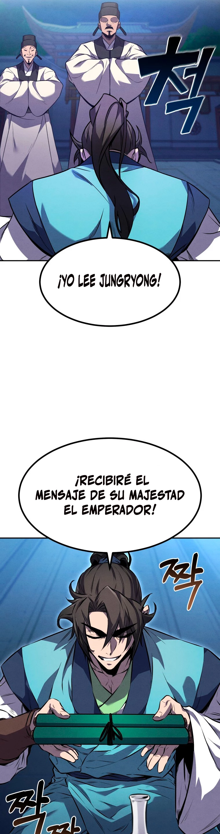 El Guerrero Escolta Reencarnado capítulo 9, página 36