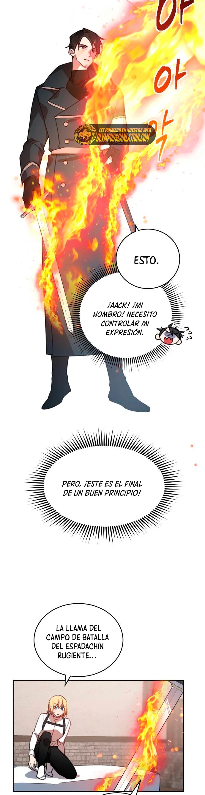 El Héroe, El Rey Demonio y El Villano capítulo 2, página 44