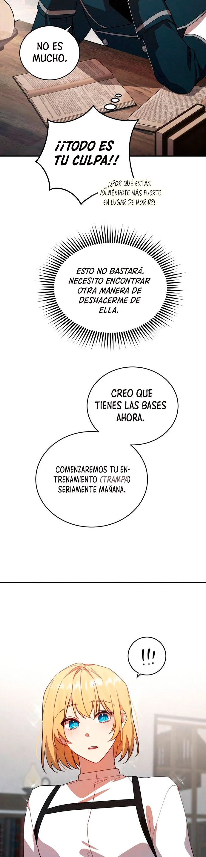 El Héroe, El Rey Demonio y El Villano capítulo 3, página 4