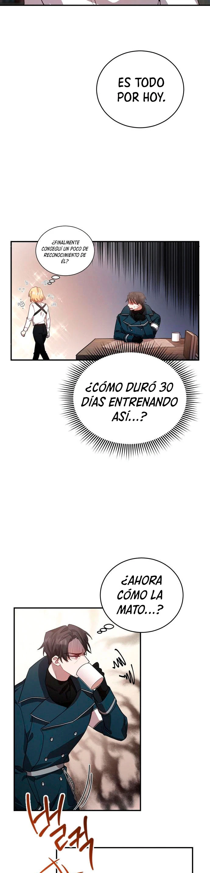 El Héroe, El Rey Demonio y El Villano capítulo 3, página 5