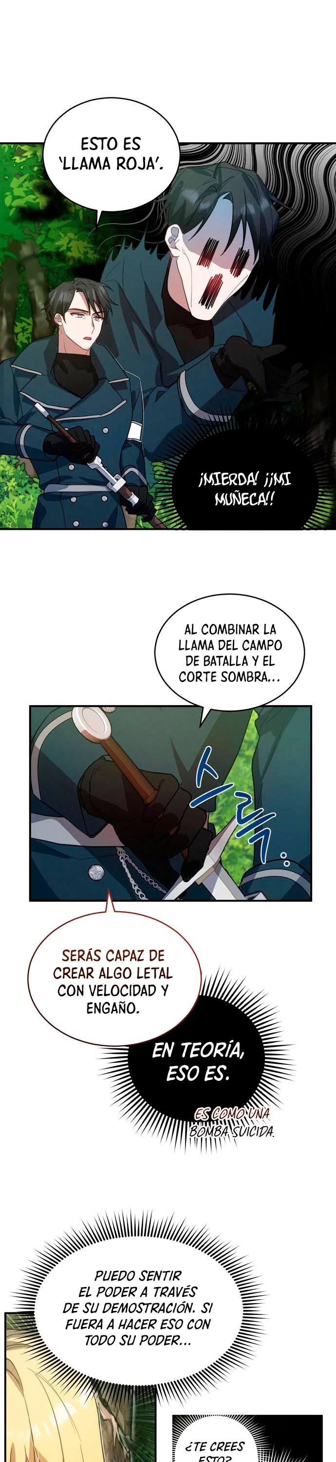 El Héroe, El Rey Demonio y El Villano capítulo 3, página 15