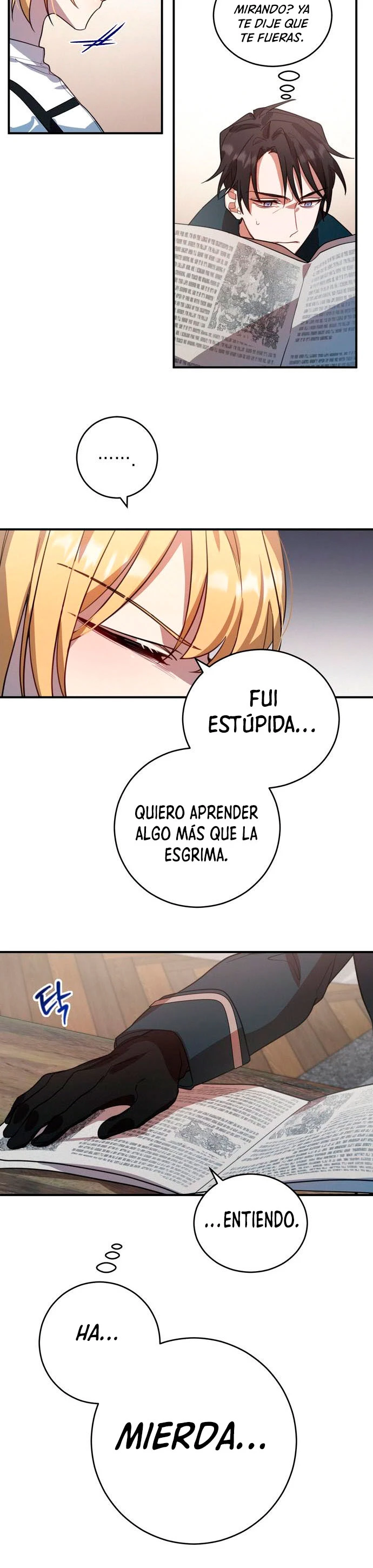 El Héroe, El Rey Demonio y El Villano capítulo 3, página 21