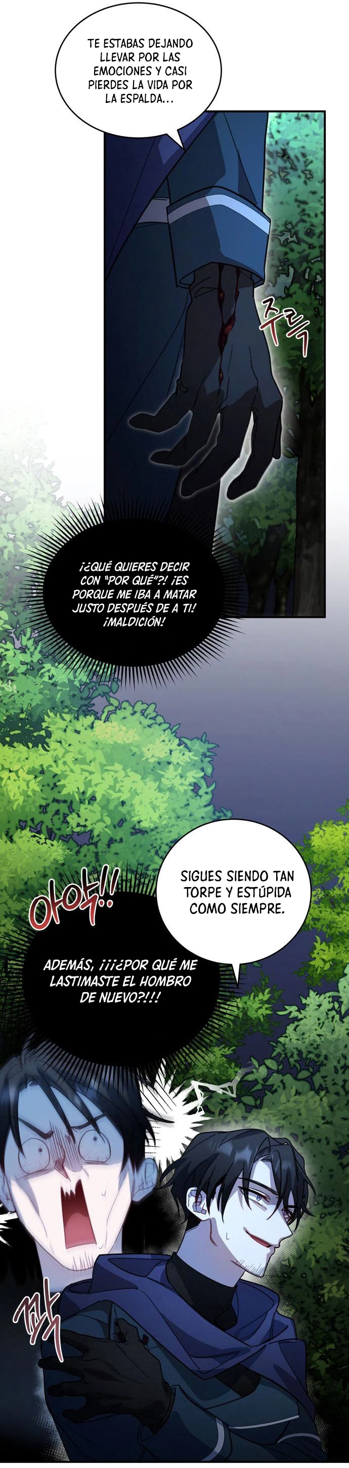 El Héroe, El Rey Demonio y El Villano capítulo 4, página 11