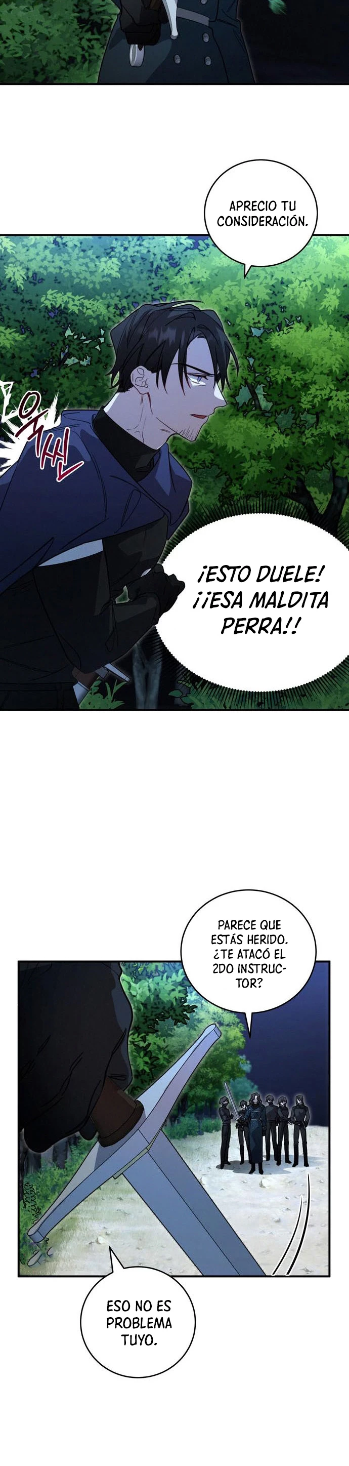 El Héroe, El Rey Demonio y El Villano capítulo 4, página 25
