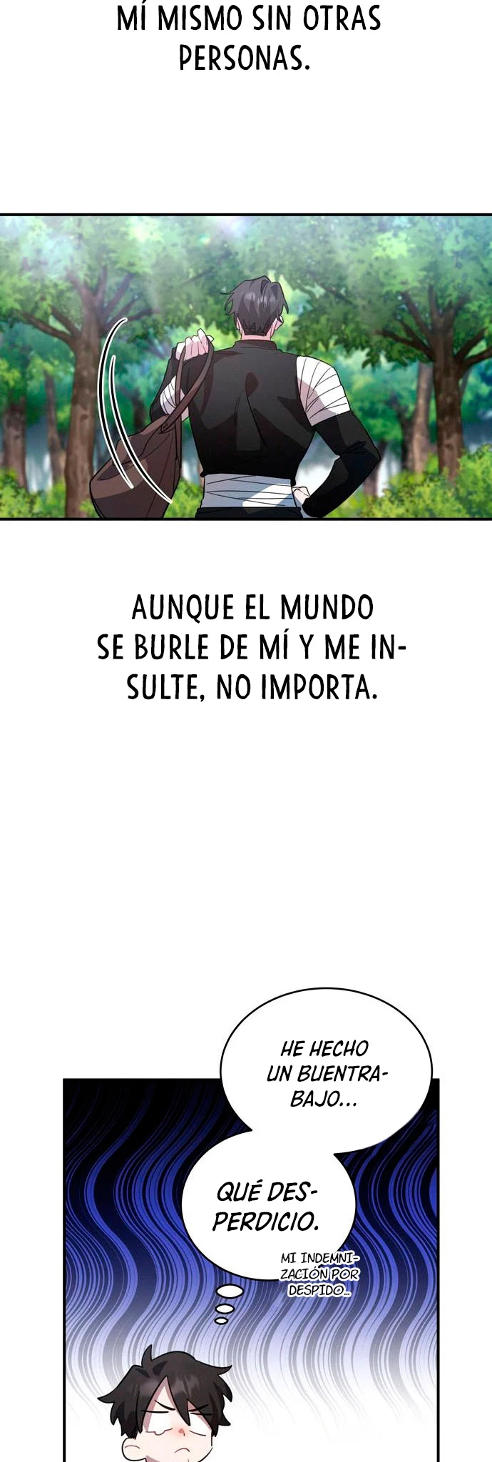 El Héroe, El Rey Demonio y El Villano capítulo 5, página 41