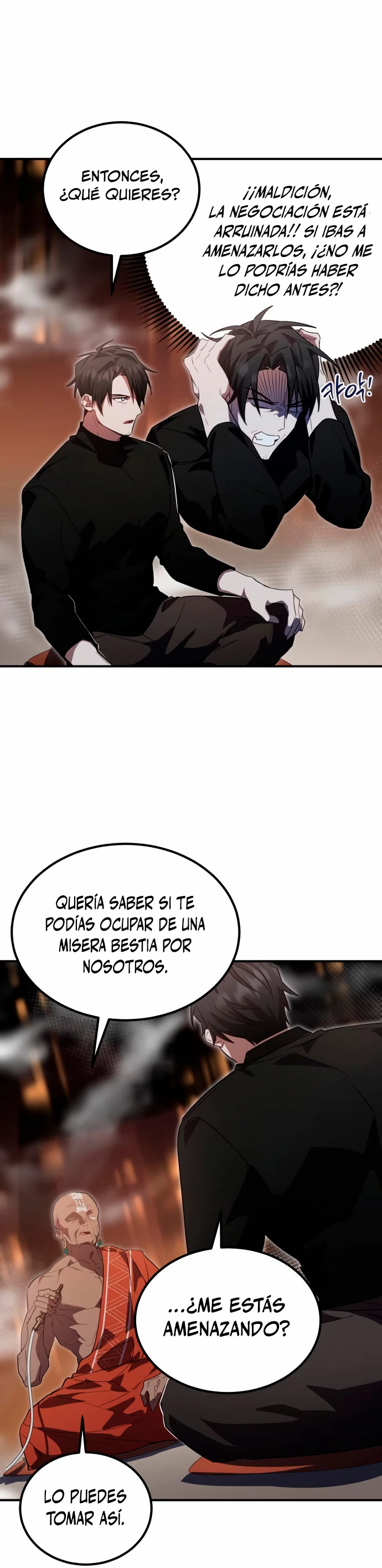 El Héroe, El Rey Demonio y El Villano capítulo 10, página 22