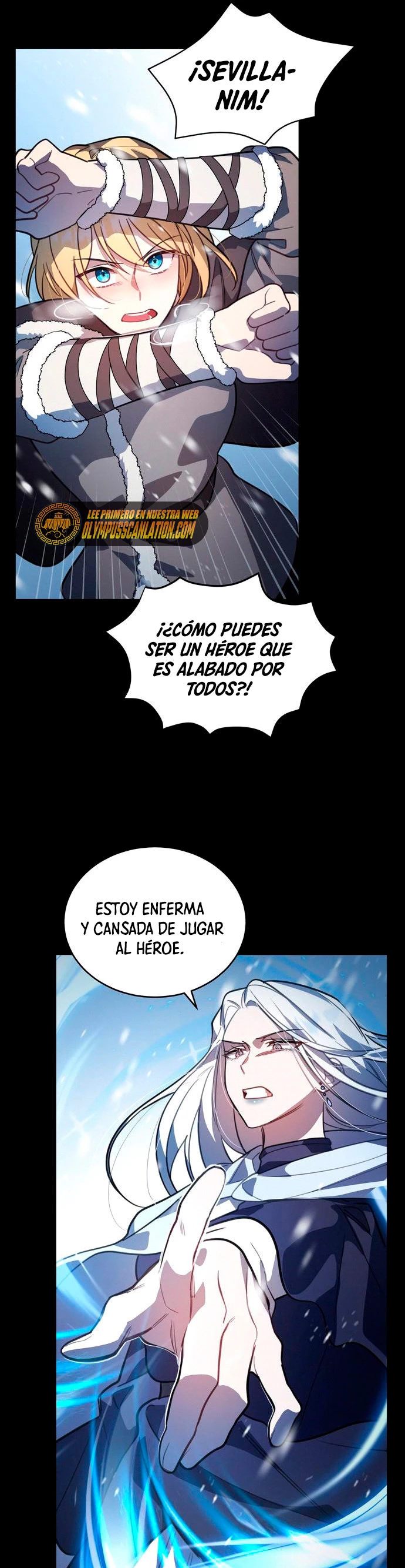 El Héroe, El Rey Demonio y El Villano capítulo 6, página 21