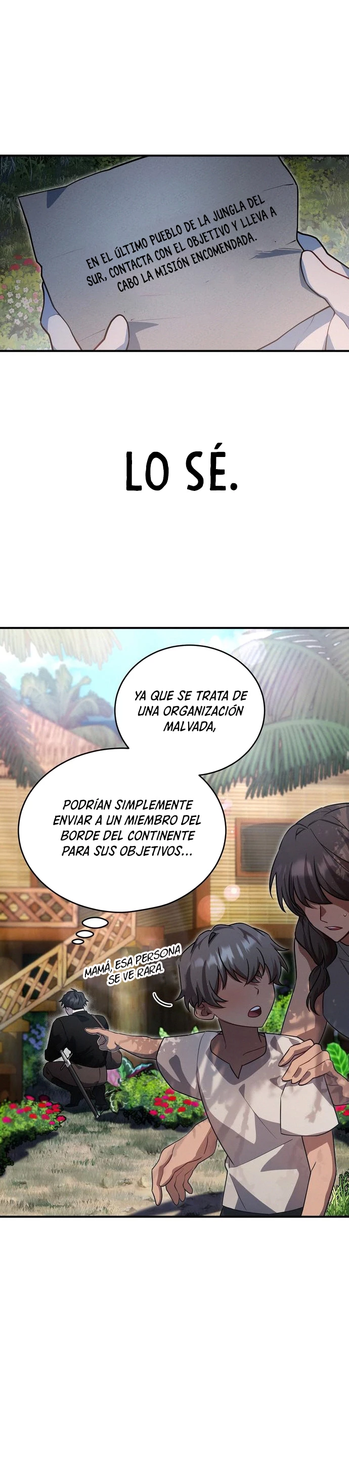 El Héroe, El Rey Demonio y El Villano capítulo 7, página 3