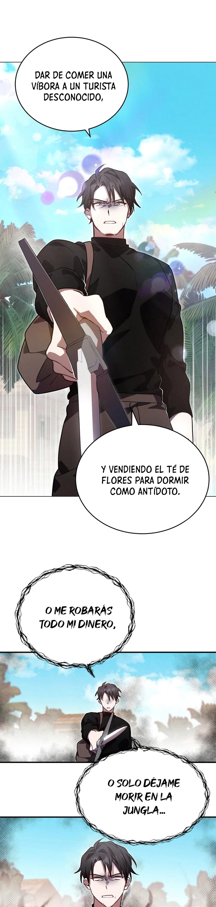 El Héroe, El Rey Demonio y El Villano capítulo 7, página 19