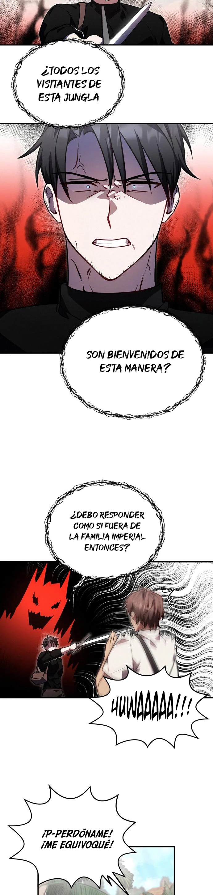 El Héroe, El Rey Demonio y El Villano capítulo 7, página 20