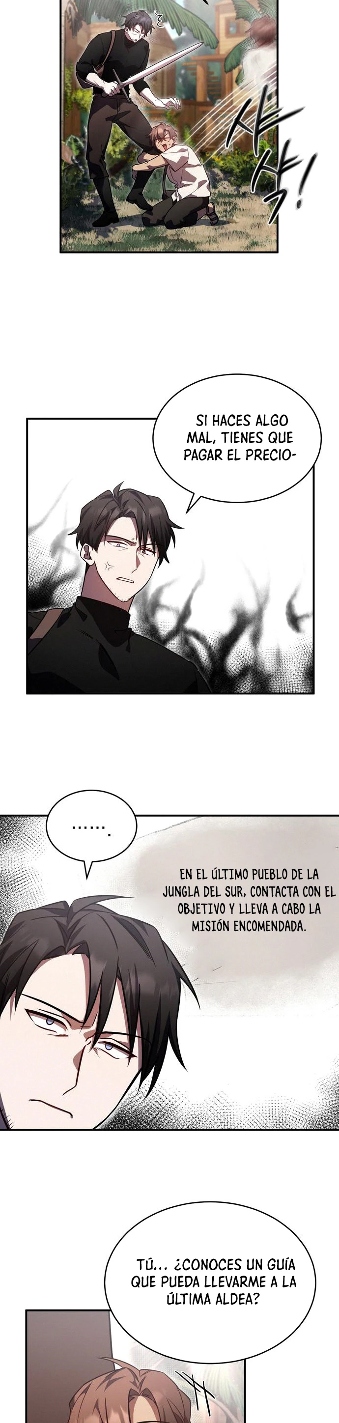 El Héroe, El Rey Demonio y El Villano capítulo 7, página 21