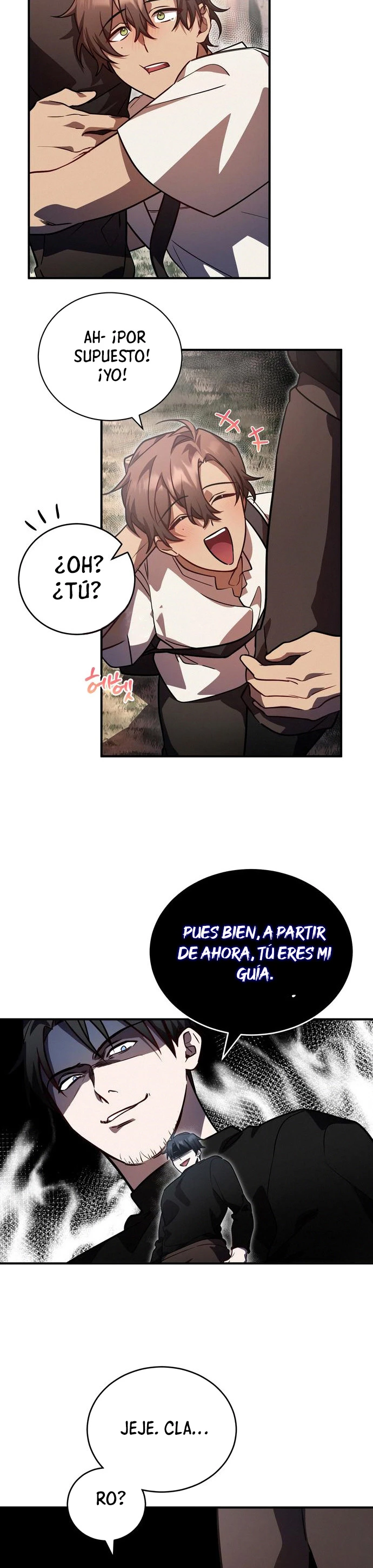 El Héroe, El Rey Demonio y El Villano capítulo 7, página 22