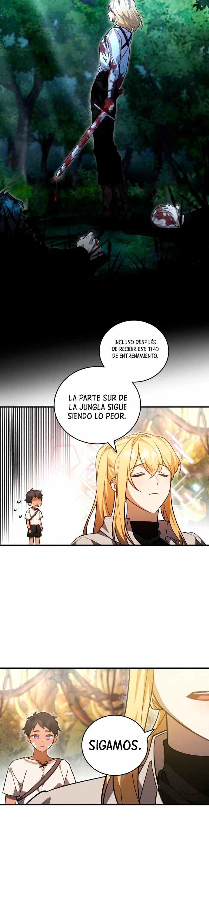 El Héroe, El Rey Demonio y El Villano capítulo 8, página 9