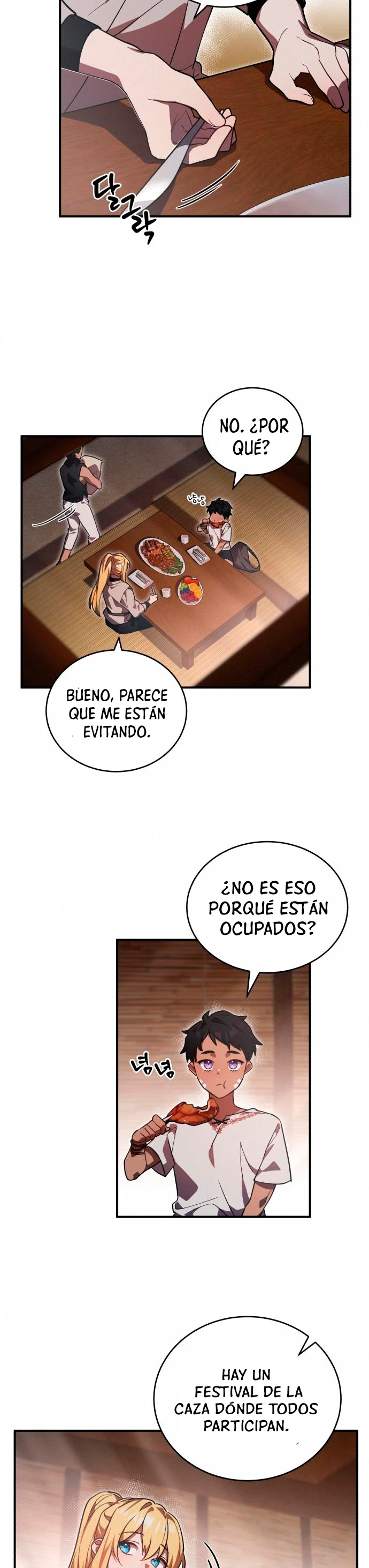 El Héroe, El Rey Demonio y El Villano capítulo 8, página 13