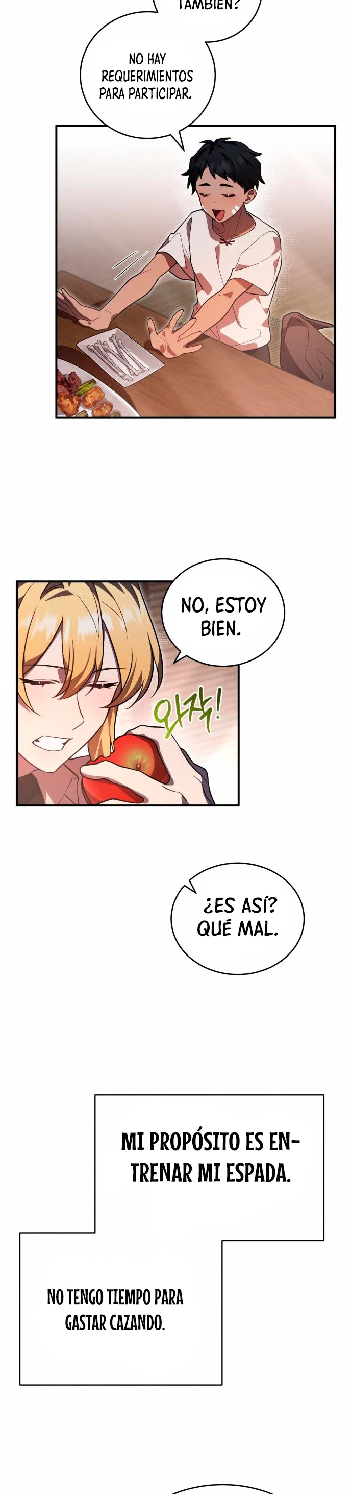 El Héroe, El Rey Demonio y El Villano capítulo 8, página 15