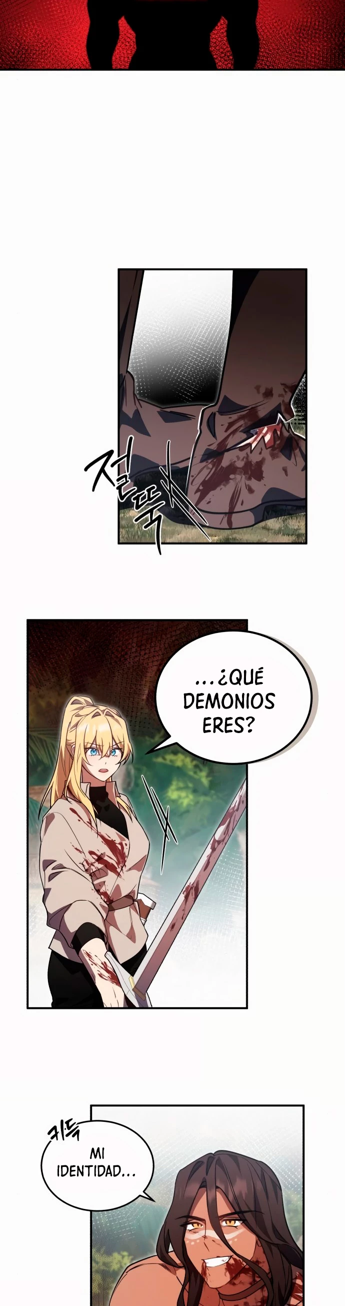 El Héroe, El Rey Demonio y El Villano capítulo 9, página 24