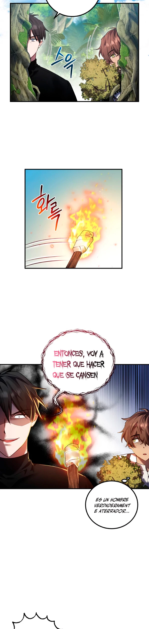 El Héroe, El Rey Demonio y El Villano capítulo 12, página 3