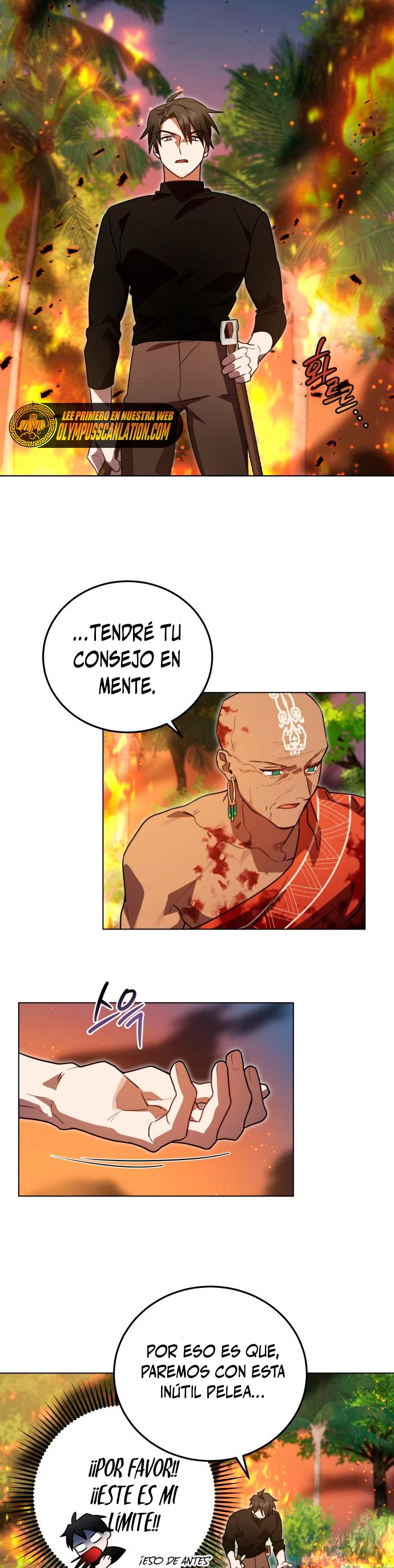 El Héroe, El Rey Demonio y El Villano capítulo 15, página 29