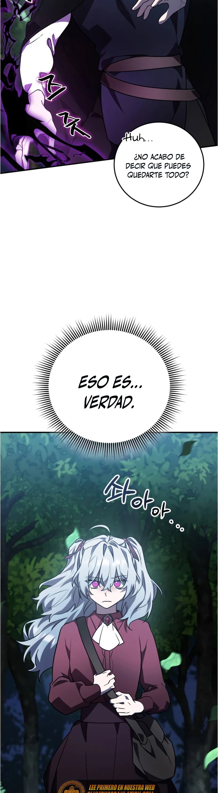 El Héroe, El Rey Demonio y El Villano capítulo 26, página 28