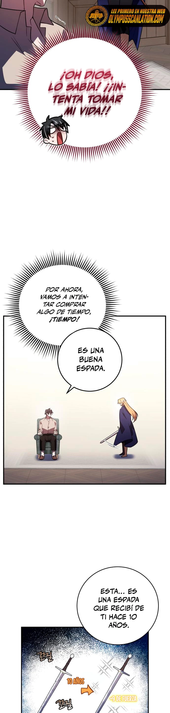 El Héroe, El Rey Demonio y El Villano capítulo 28, página 41