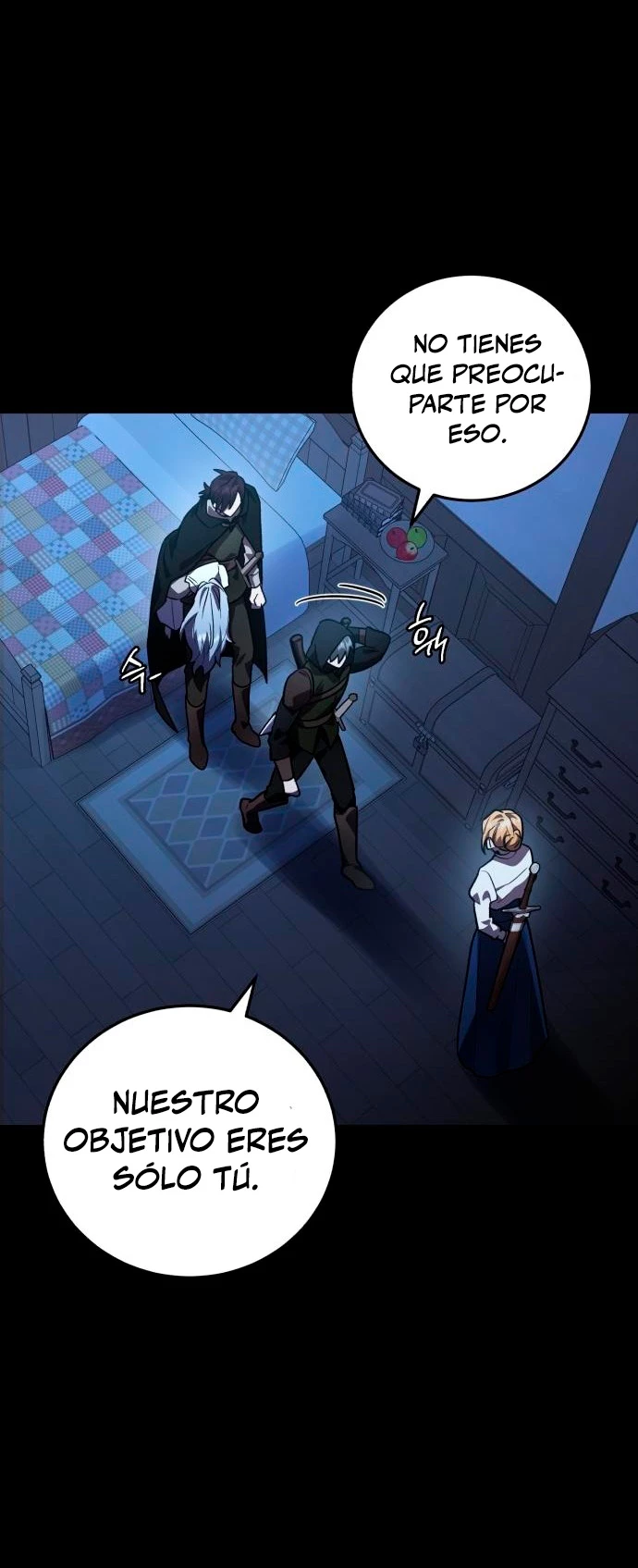El Héroe, El Rey Demonio y El Villano capítulo 36, página 46