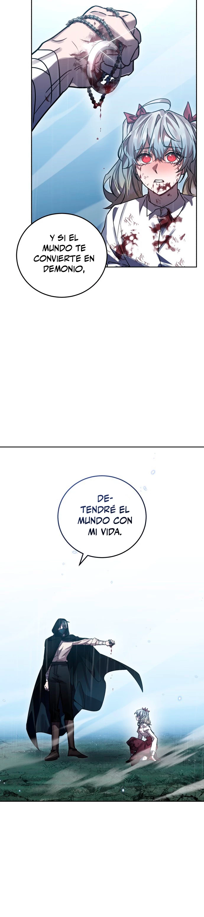 El Héroe, El Rey Demonio y El Villano capítulo 55, página 33