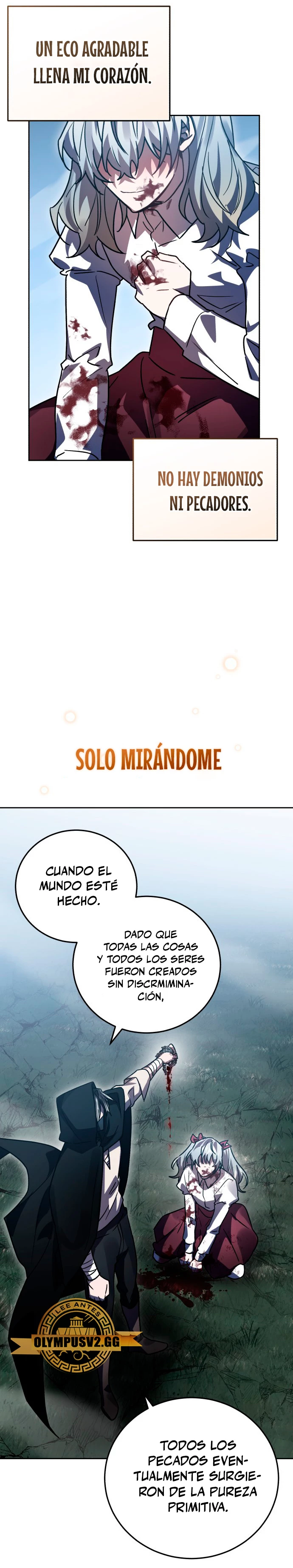 El Héroe, El Rey Demonio y El Villano capítulo 55, página 36