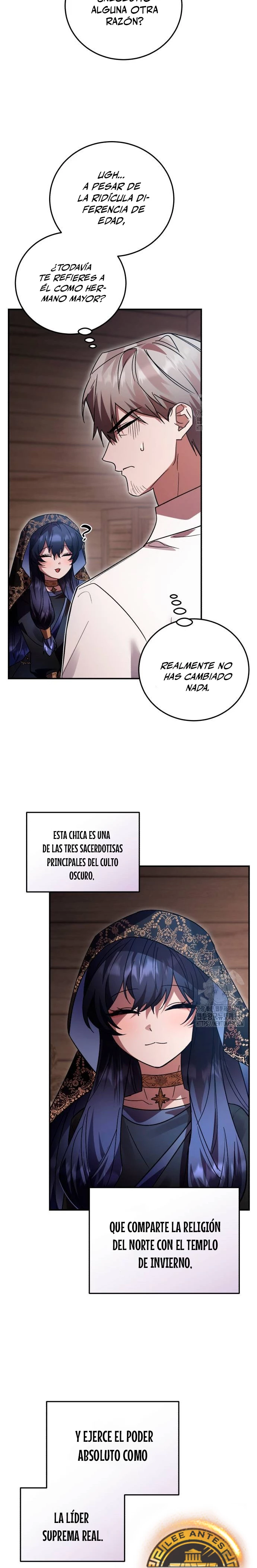 El Héroe, El Rey Demonio y El Villano capítulo 94, página 28