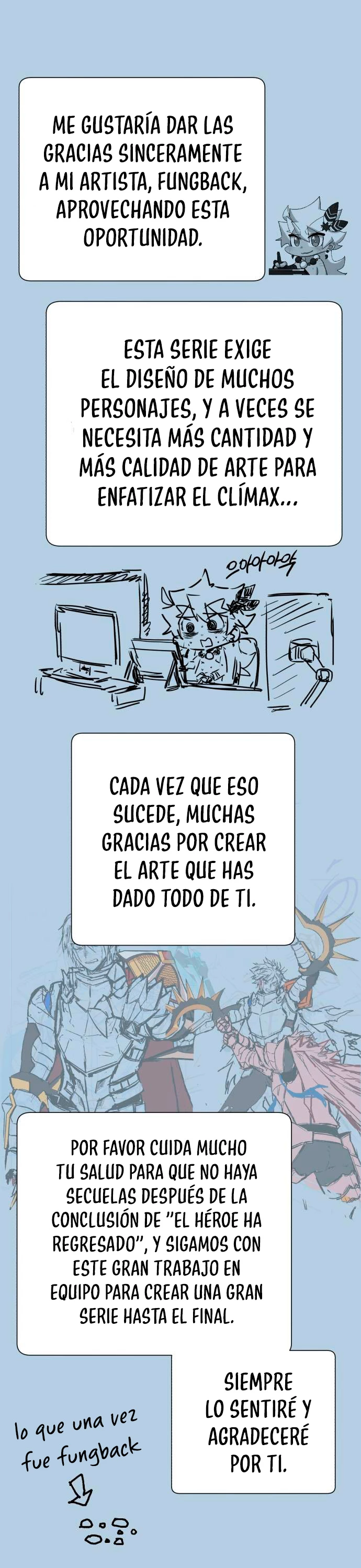 El Héroe ha regresado capítulo 84.6, página 15