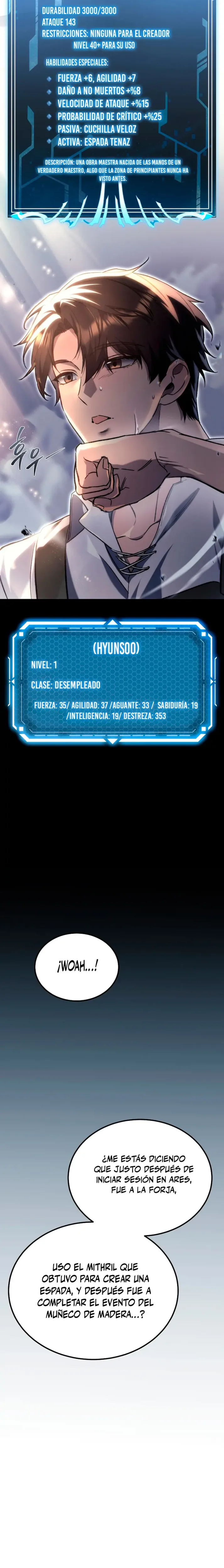 El Herrero Genio del Juego capítulo 3, página 37