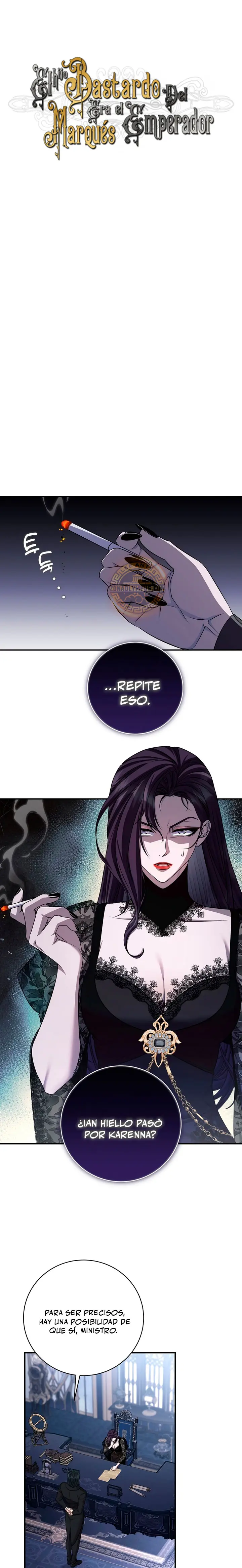 El hijo bastardo del marqués era el emperador capítulo 100, página 9