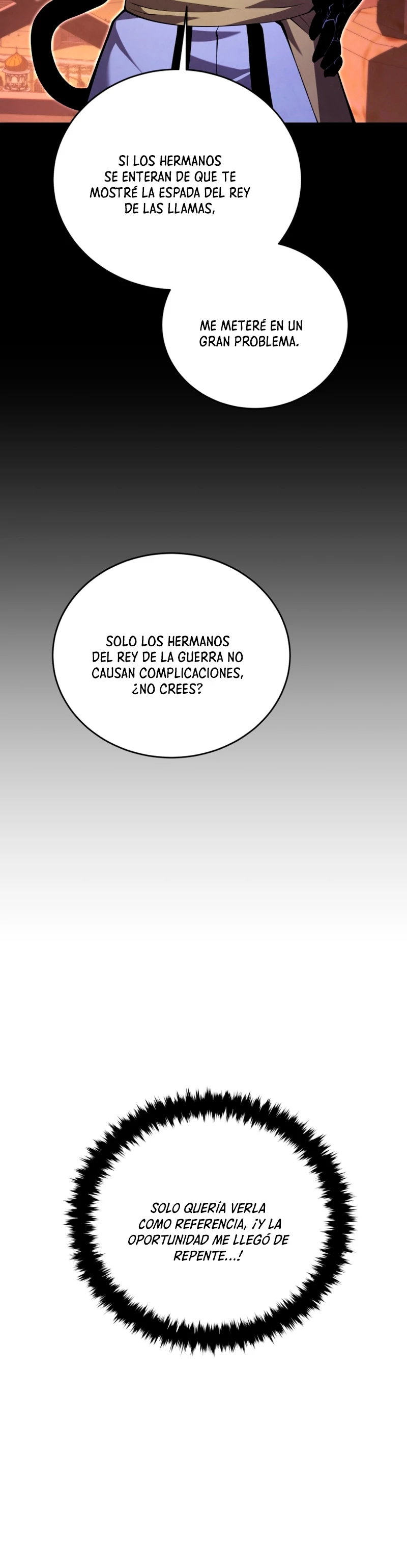 El hijo menor del maestro de la espada capítulo 131, página 39