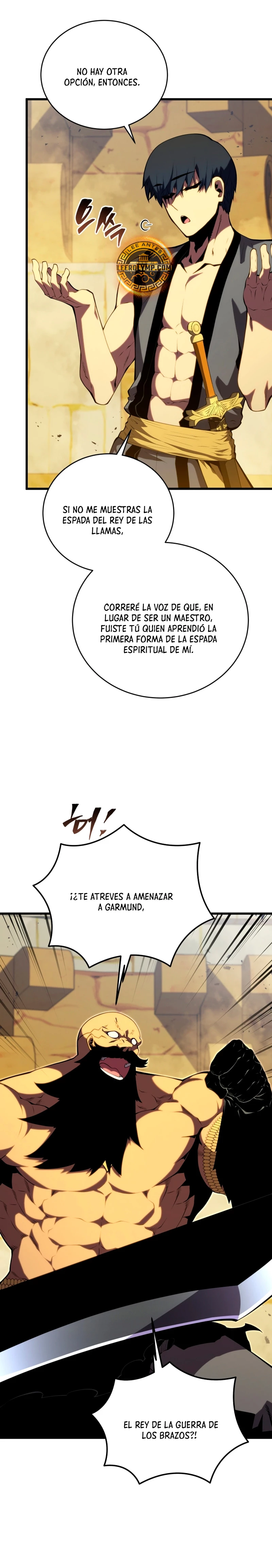El hijo menor del maestro de la espada capítulo 131, página 40