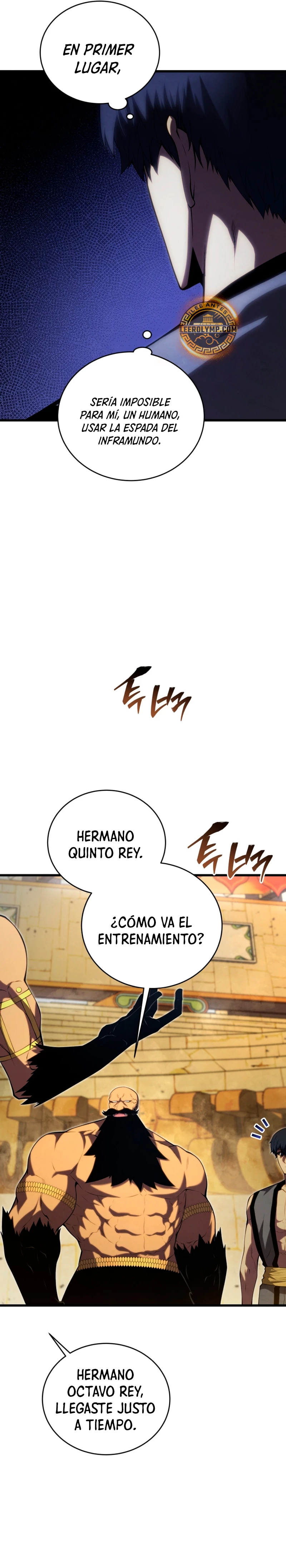 El hijo menor del maestro de la espada capítulo 132, página 35