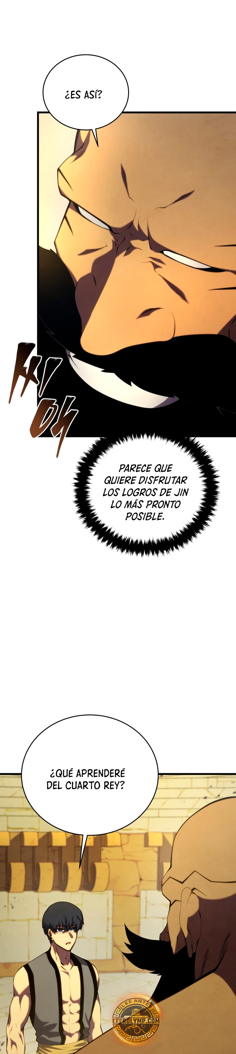 El hijo menor del maestro de la espada capítulo 132, página 37