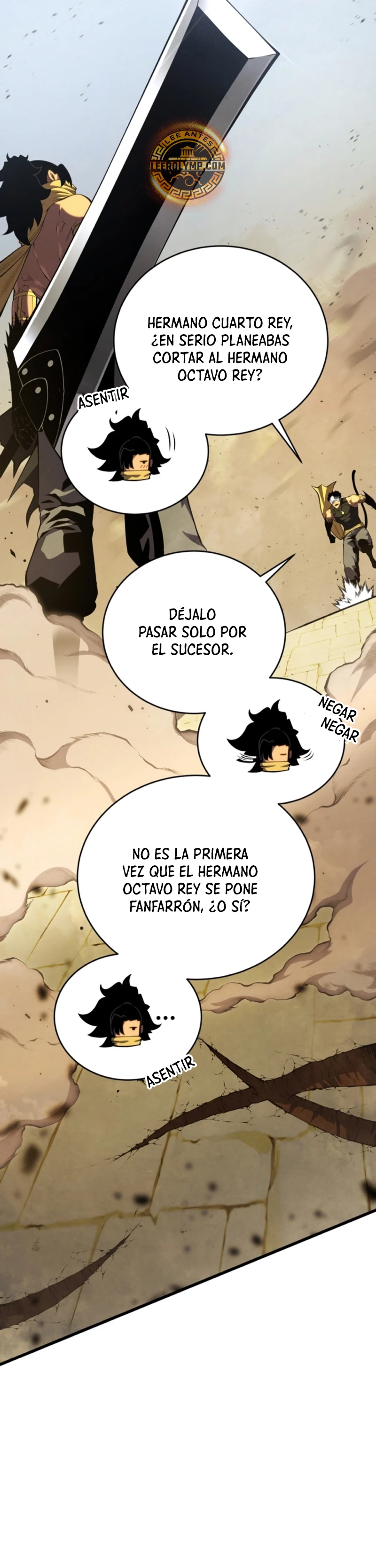 El hijo menor del maestro de la espada capítulo 133, página 11