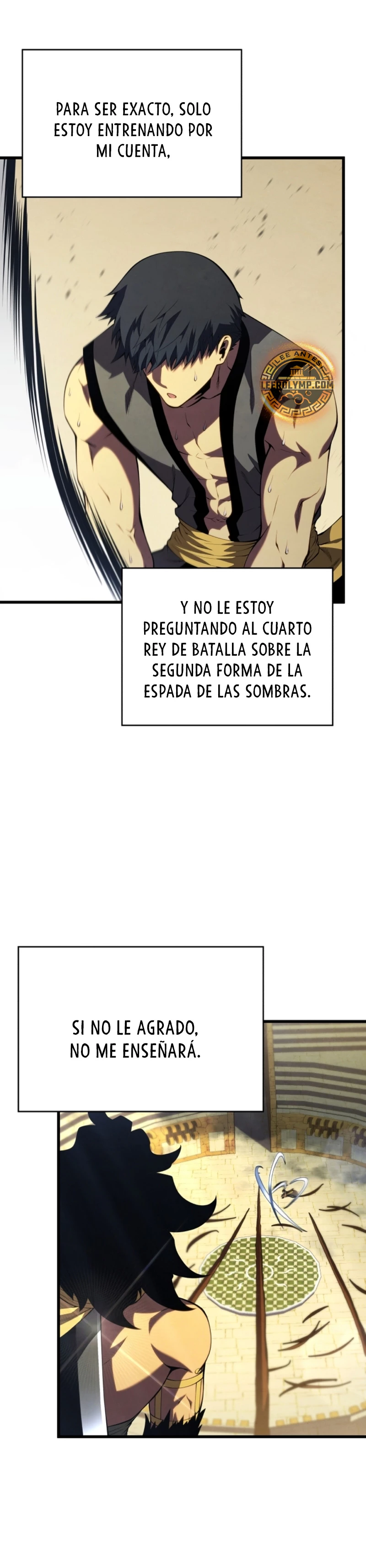 El hijo menor del maestro de la espada capítulo 133, página 21