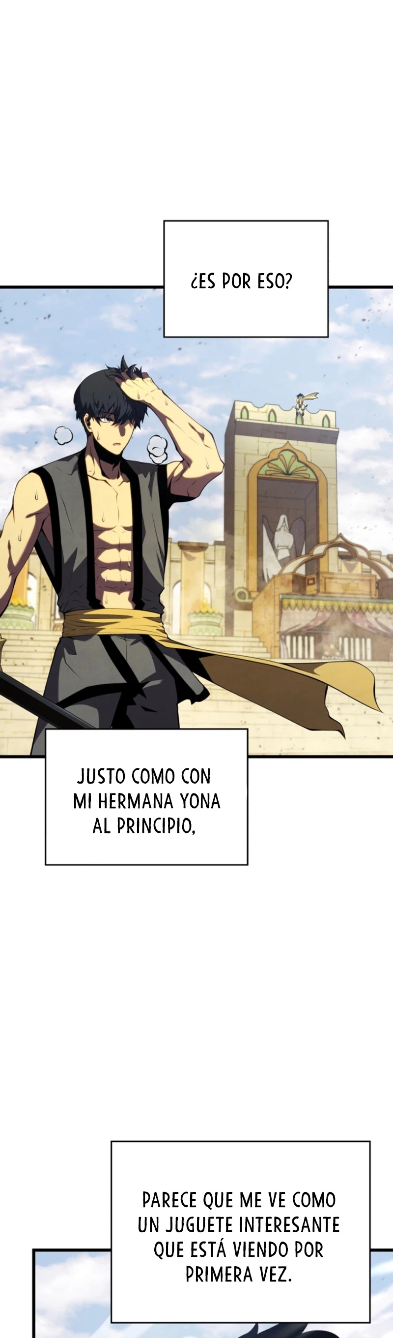 El hijo menor del maestro de la espada capítulo 133, página 22