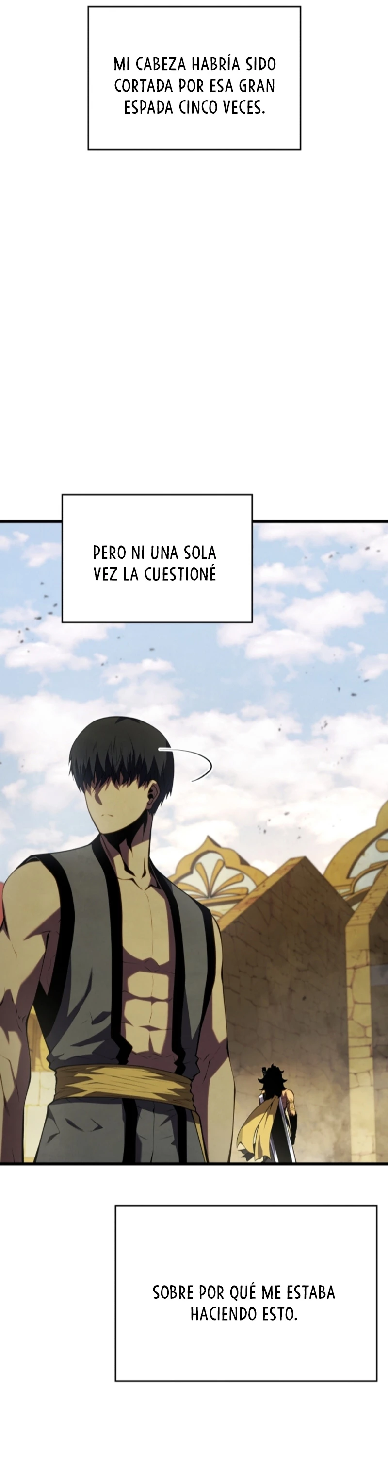 El hijo menor del maestro de la espada capítulo 133, página 28