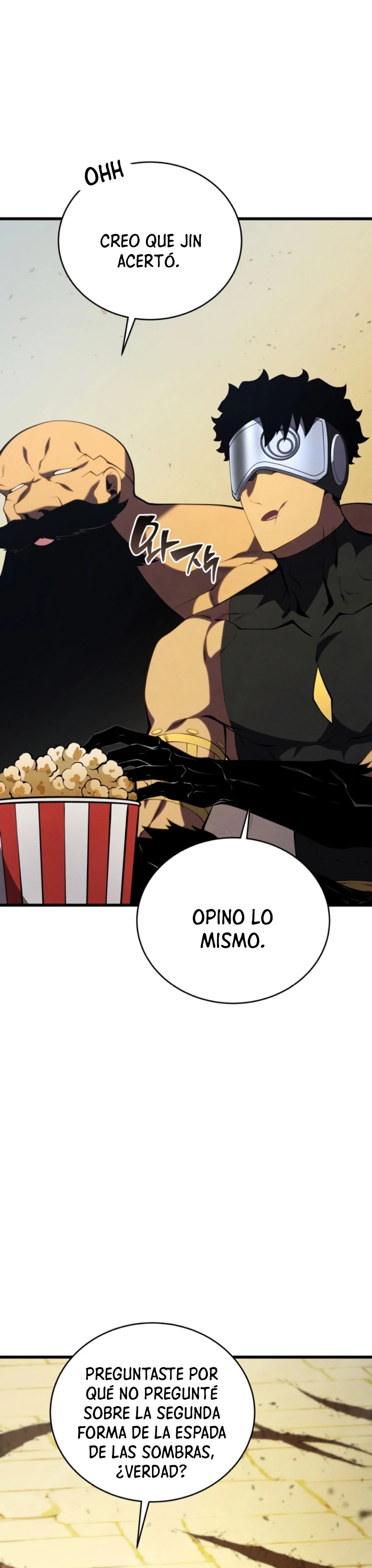 El hijo menor del maestro de la espada capítulo 133, página 37